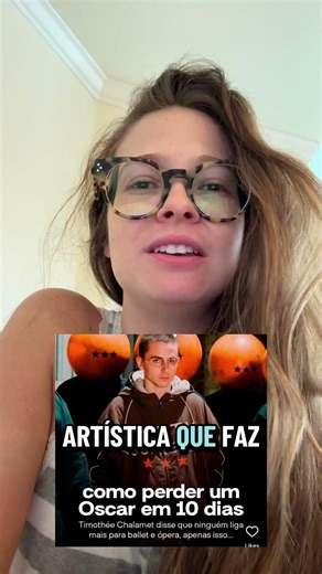 Timothee Chalamet perderá o Oscar pelo Ballet e Opera? #oscarnominee