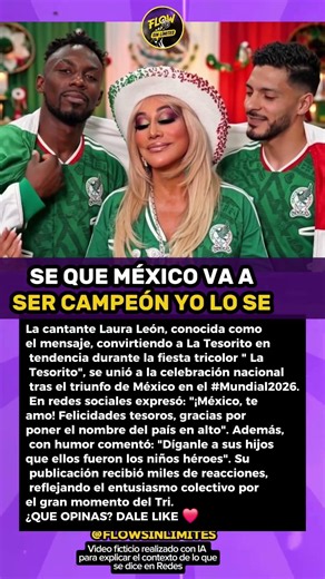 México, te amo": Laura León celebra con lágrimas de alegría
