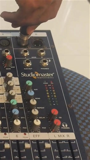 Full video in channel | Amplifier to mixer connection #studiomaster #audio #music #shorts