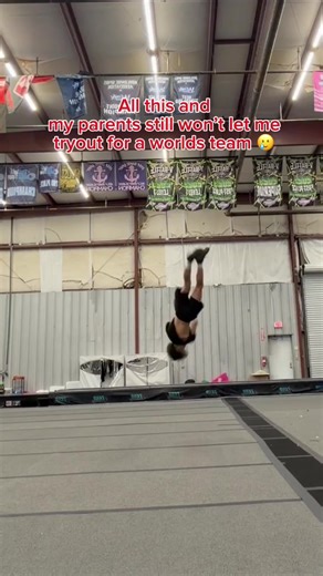 at least i love my gym ❤️ #cheer #fyp #tumble #worlds #cheertok | tumble