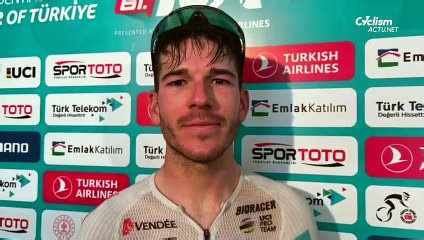 Tour de Turquie 2026 - Nicolas Breuillard 3e sur la 3e étape sur le Tour de Turquie