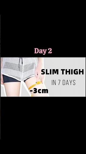 Day 2/7 Slim Thigh Workout By April Han #slimlegsworkout #challenge #legexercises #exercise