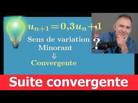 Convergent sequence ♦ Monotone limit theorem ♦ Un+1=0.3Un+1 ♦ reasoning recurrence spec math