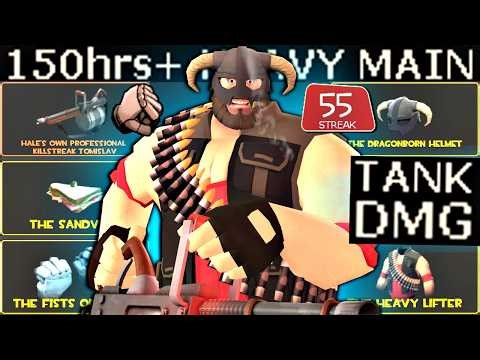 150+ Hour Heavy Plays Casual🔸TF2 Gameplay