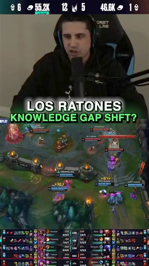 IWDominate on Instagram: "LOS RATONES KNOWLEDGE GAP SHFT ⁉️#fyp #leaguecult #leagueoflegends"