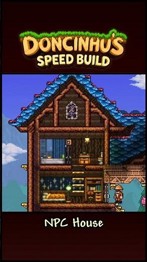 NPC House 🏠 | Terraria Speed Build 1.4.5