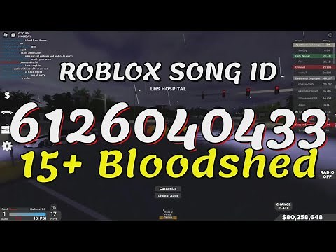 15+ Bloodshed Roblox Song IDs/Codes