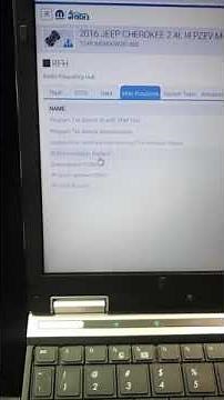 Jeep Cherokee 2016 (KL) body control module replace BCM