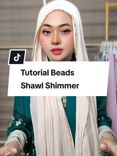 TUTORIAL BEADS SHAWL SHIMMER in code CHAMPAGNE ✨