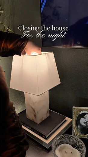 Closing the House for the Night | Cozy Evening Reset 🤎 #cozyhome #eveningroutine