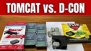 Watch Tomcat Disposable vs. D-Con Refillable Bait Stations on Amazon Live