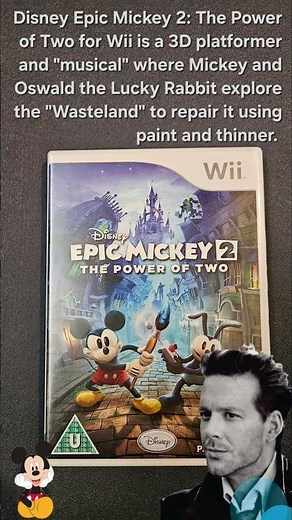 Game #30 Epic Mickey 2 The Power of Two for the nintendo wii ✨️ 🐭💙🐀😮🐁✨️#Mrfactogames75