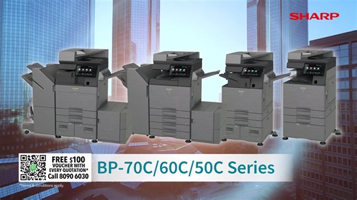  Catch Sharp’s smart AI Multi-Function Printer 퐁퐏-ퟕퟎ퐂/ ퟔퟎ퐂/ ퟓퟎ퐂...