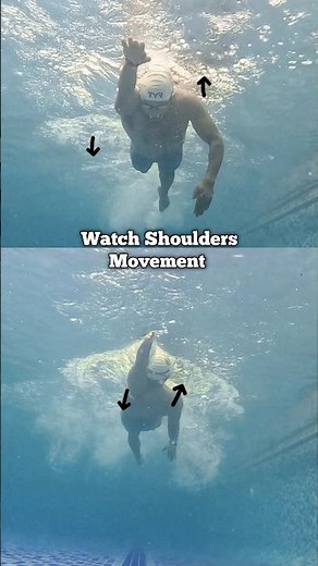 Swimming Tips - Freestyle & Backstroke Body Rotation 🏊🏻 #swimmingtips #swimming #swim #swimmingpool