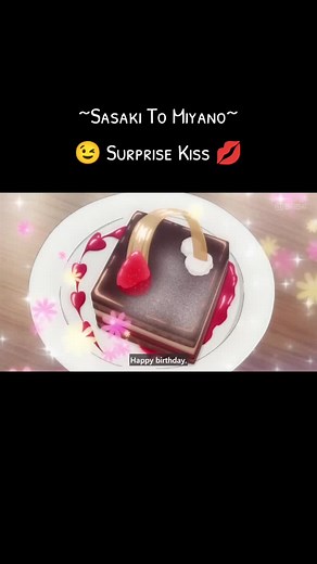 Sasaki and Miyano Kiss Scenes Compilation | Anime Movie