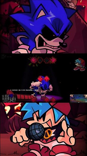 SCRIMBO GOES CRAZY! #fnf #creepypasta #fnfmod #sonic #sonicthehedgehog #sonic3 #sonicexe