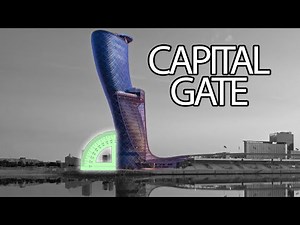 "CAPITAL GATE" A TORRE INCLINADA DE ABU DHABI, 5x MAIS INCLINADA QUE A TORRE DE PISA *CONSTRUÇÃO*
