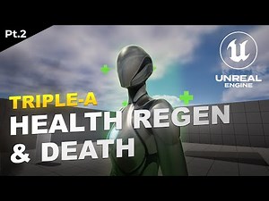 Health & Damage System (UE5) | Health Regen and Death | Part 2