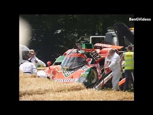 This Is The Moment An Irreplaceable Mazda 767B Crashed At Goodwood