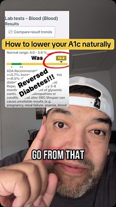 3 things to lower your A1c naturally | Reversing insulin resistance | Facebook