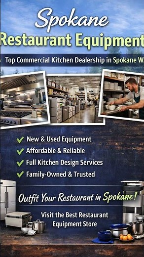 Spokane Restaurant Equipment | Commercial Kitchen Equipment Washington