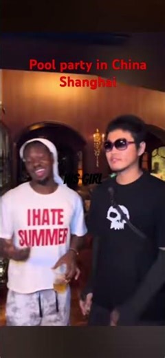 Pool party in China Shanghai #fypシ #shanghai