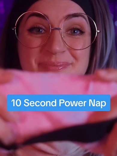 This is the fastest, most condensed power nap you will ever take. All thanks to Sybil's latest treatment. #asmr #fyp
