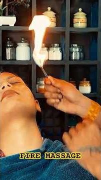 #asmr #female #fire #massage #barber #asmrtriggers #relax #shorts