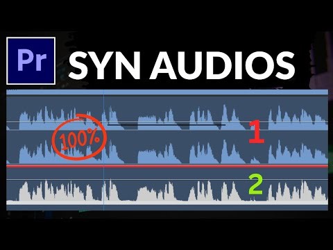 How To Synchronize Audio And Video In Premiere Pro (HINDI/URDU)