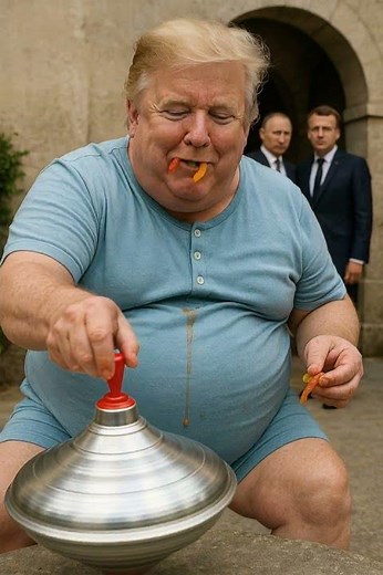 “Trump Spin Doctor: Giant Spinner, Gummy Fingers, Global Gate”