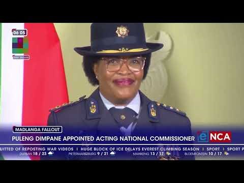 Dimpane appointed acting National Police Commissioner