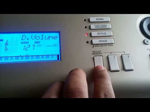 Cómo configurar tu piano YPG - 235 YPG - 535 etc, Pad como dividir el piano.