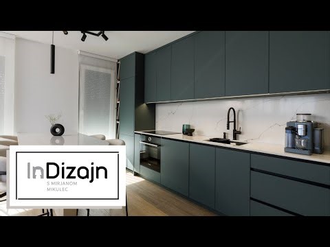 INSPIRACIJA I TRENDOVI – suvremena zelena kuhinja (InDizajn & Mirjana Mikulec)