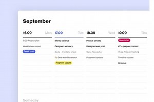 Una plantilla semanal para organizarlo todo: Tweek es un servicio gratuito para los que apuestan por el minimalismo