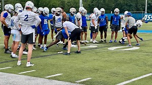 Assumption football team has championship goals as new season starts