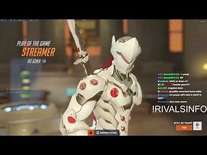 POTG! FASTEST GENJI IN THE WORLD! NECROS GENJI OVERWATCH 2 SEASON 11 GAMEPLAY