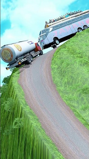 Edge of Disaster: Truck vs. Car on a Perilous Mountain Curve | Euro Truck Simulator 2 #4