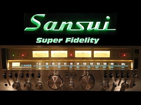 G-9000DB - Sansui Receiver - Most Beautiful Ever? Repair Restoration Testing Vintage Stereo Audio