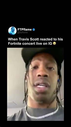 All The Real 1s Were Here For This. #travisscott #fortnite #live