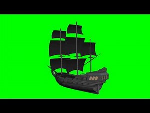pirates ship black pearl - "free Chroma Key Effects"
