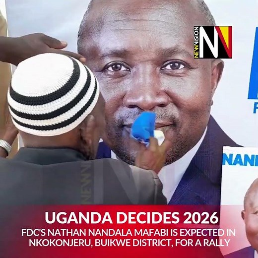 #UgandaDecides2026: FDC's Nandala Mafabi expected in Nkokonjeru, Buikwe district for rally