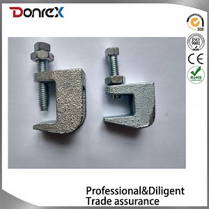 [Hot Item] Malleable Casting H Type Beam Clamp for Tie Rod