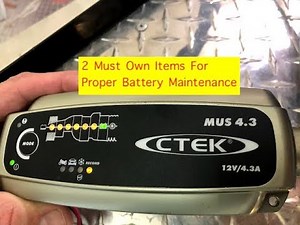 2 Absolute Must Own Items For Proper Battery Maintenance CTEK MUS 4.3 / ANCEL BA101