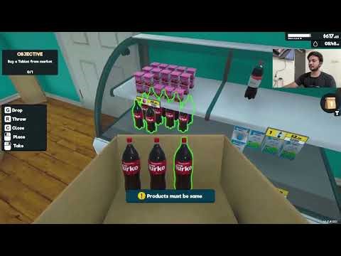 Supermarket Simulator Part 3 | Expanding My Store & Managing Customers | Realistic Gameplay #gaming