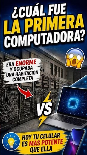 What was the first computer? #computer #eniac #technology #funfacts