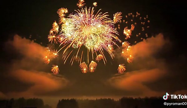 Mesmerizing Firework Display at SuperShow Event