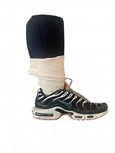 Below Knee Prosthetic Leg Cover (Tan/Nude, H: Med C: Small) **DOUBLE CHECK THIS IS YOUR SIZE** SEE MEASUREMENT CHART