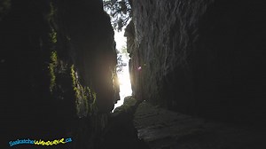 In northeast Saskatchewan, a little ways south of Creighton and Denare Beach, the ground opens up as if it were smashed by a million-tonne sledge hammer. The crevices in the limestone sink so deep that in some instances sunlight will never reach the bottom. Visiting this beautiful corner of Saskatchewan was a 1,100 kilometre round trip from my home in Saskatoon - big thanks to CAA Saskatchewan for keeping my wheels spinning. #ExploreSask If you’re interested in visiting Denare Beach and explorin