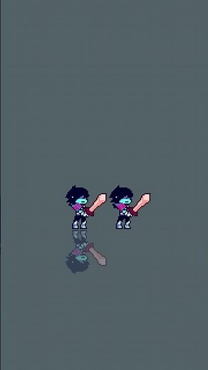 Deltarune Kris Sprite Reanimated #deltarune #pixelart #animation