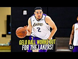 LiAngelo Ball WORKS OUT FOR LAKERS!! + Gelo's Evolution & Growth Over The Years!!